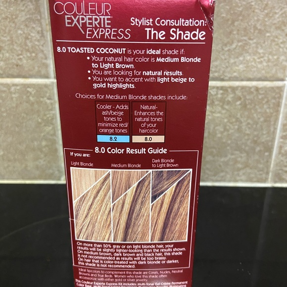 🔥4/$20🔥 L'oreal Paris Couleur Experte Hair Color 8.0 - Picture 3 of 4